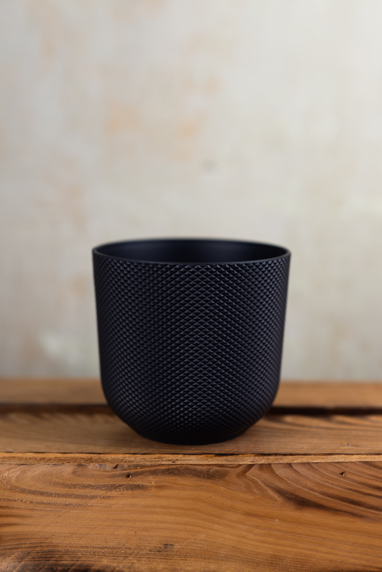 Jazz Übertopf 11cm Schwarz