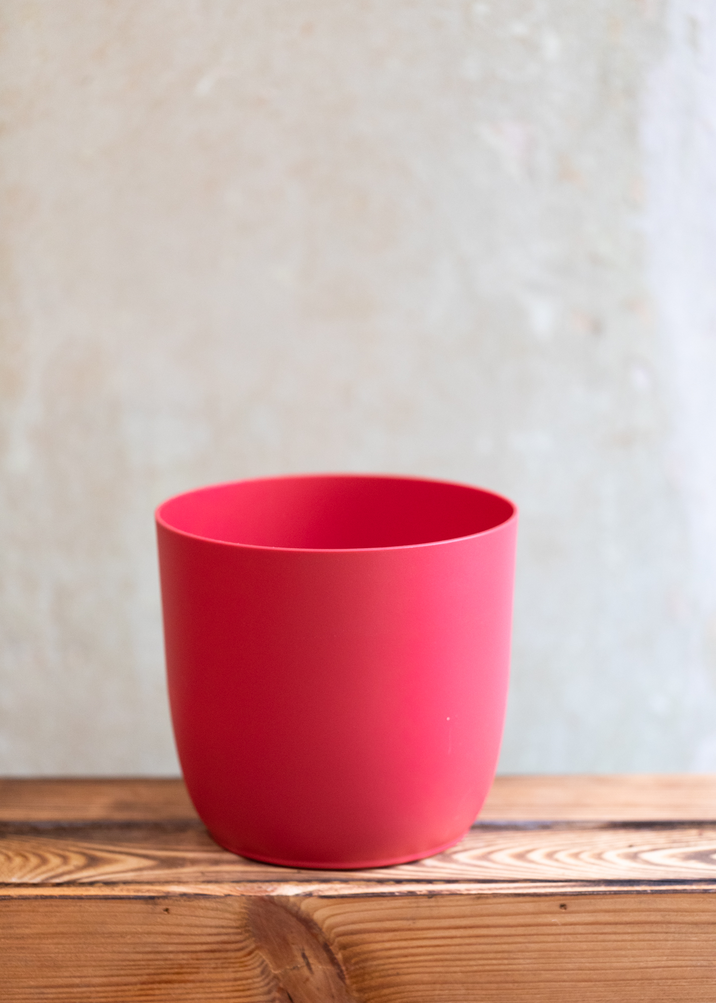 Flow Übertopf raspberry 16cm