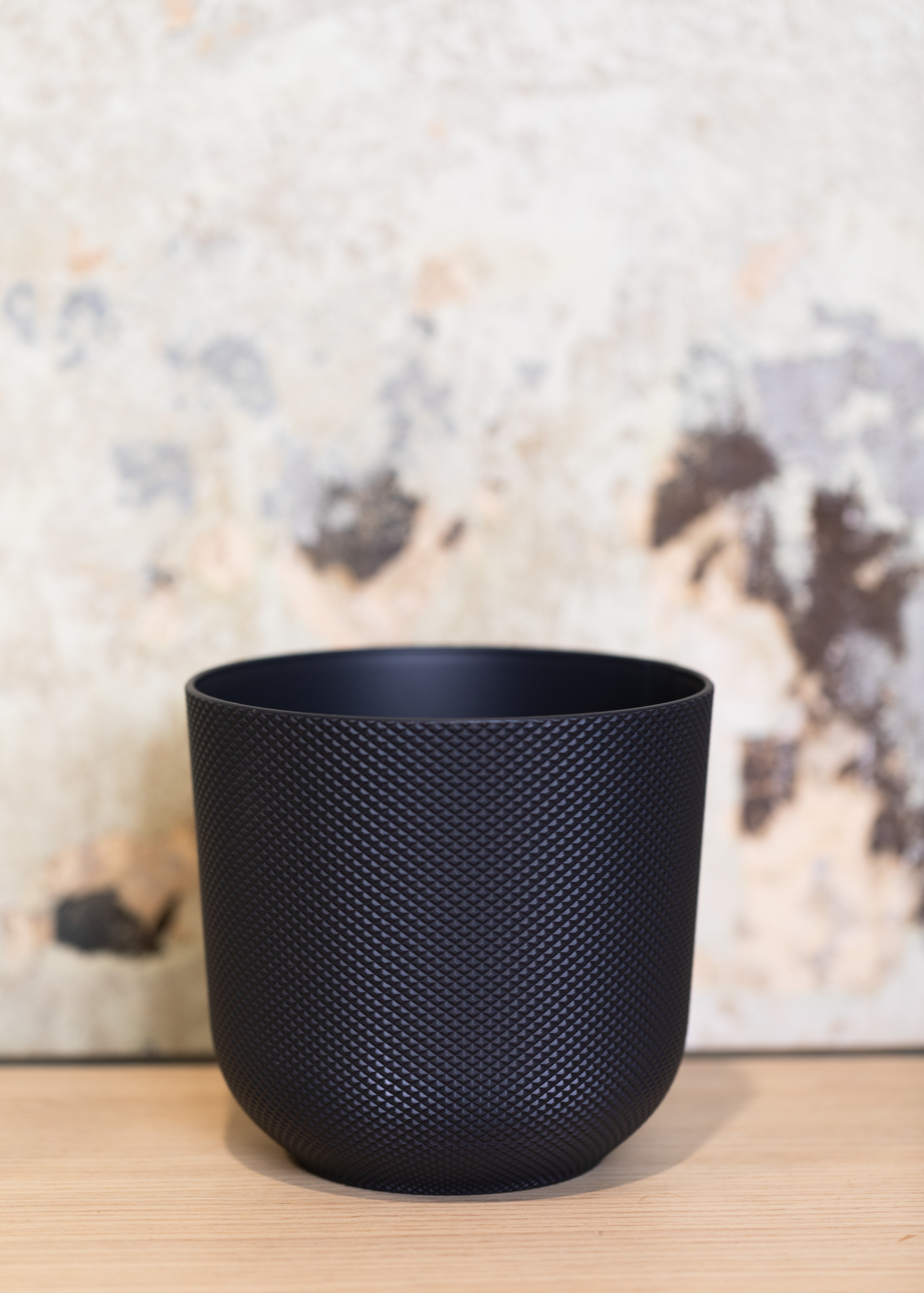 Jazz Übertopf 14cm Schwarz